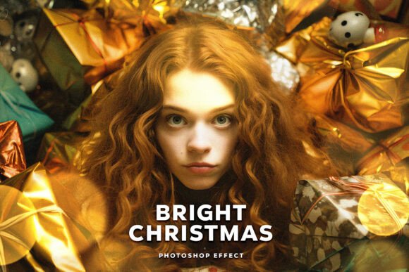 Bright Christmas Photo Effect: Actions Amp Review