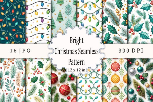 Bright Christmas Seamless Pattern Review