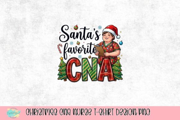 Christmas CNA Nurse T-Shirt Design PNG Review