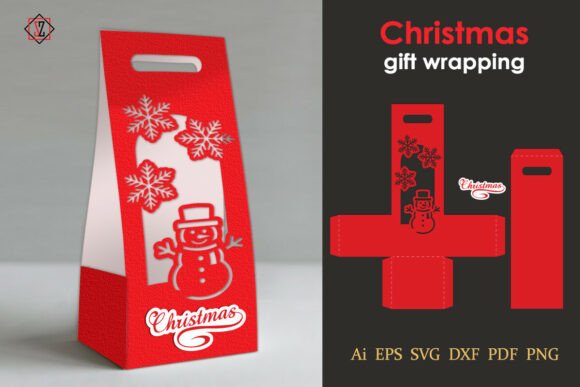 Christmas Gift Wrapping for Crafts & Branding