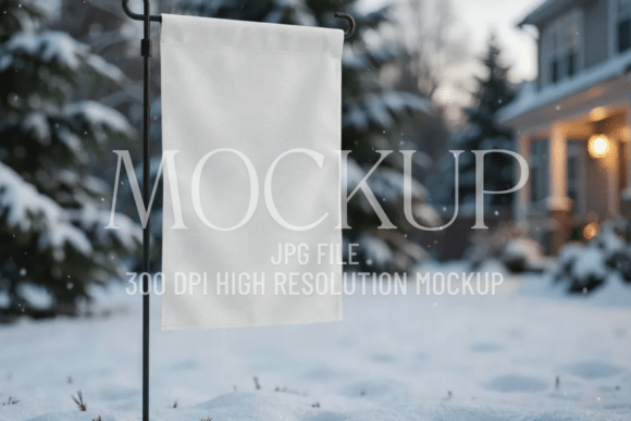 Christmas Yard Decor Display Mockup Review