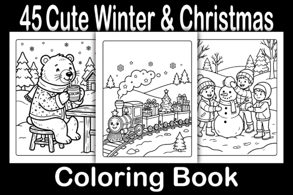 Cute Winter Christmas Coloring Book: A Brand Review