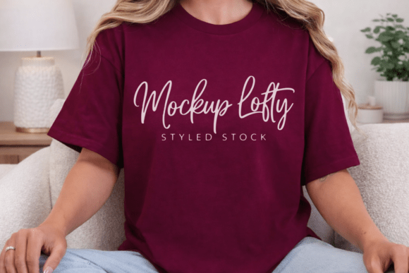 Gildan 5000 Maroon TShirt Christmas Mock Review