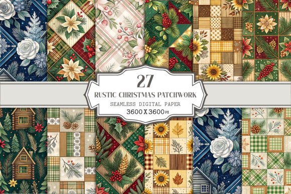 Luxury Christmas Stripe Seamless Patterns Review