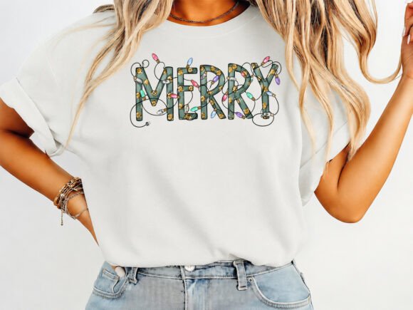 Merry Christmas Coquette Preppy T-Shirt Designs